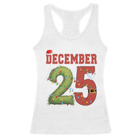 Christmas December 25 Racerback Tank Top Family Holiday Xmas - Wonder Print Shop