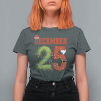 Christmas December 25 T Shirt For Women Family Holiday Xmas - Wonder Print Shop