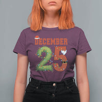 Christmas December 25 T Shirt For Women Family Holiday Xmas - Wonder Print Shop