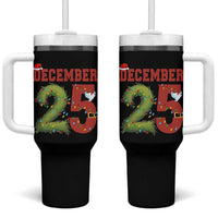 Christmas December 25 Tumbler With Handle Family Holiday Xmas - Wonder Print Shop