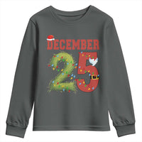 Christmas December 25 Youth Sweatshirt Family Holiday Xmas - Wonder Print Shop