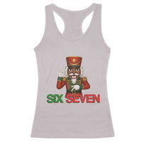 67 Six Seven Black Nutcracker Christmas Meme Racerback Tank Top - Wonder Print Shop
