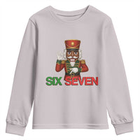 67 Six Seven Black Nutcracker Christmas Meme Youth Sweatshirt - Wonder Print Shop