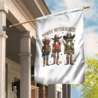Nutcracker Cowboy Christmas Western Country Howdy Garden Flag - Wonder Print Shop