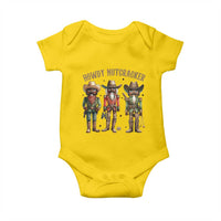 Nutcracker Cowboy Christmas Western Country Howdy Baby Onesie - Wonder Print Shop