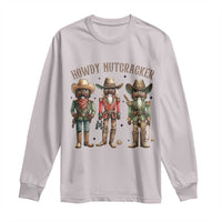 Nutcracker Cowboy Christmas Western Country Howdy Long Sleeve Shirt - Wonder Print Shop