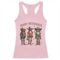 Nutcracker Cowboy Christmas Western Country Howdy Racerback Tank Top - Wonder Print Shop