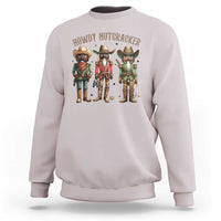 Nutcracker Cowboy Christmas Western Country Howdy Sweatshirt - Wonder Print Shop