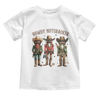 Nutcracker Cowboy Christmas Western Country Howdy Toddler T Shirt - Wonder Print Shop