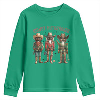 Nutcracker Cowboy Christmas Western Country Howdy Youth Sweatshirt - Wonder Print Shop