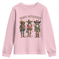 Nutcracker Cowboy Christmas Western Country Howdy Youth Sweatshirt - Wonder Print Shop