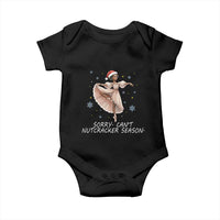 Black Nutcracker Ballet Christmas Baby Onesie - Wonder Print Shop