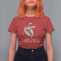 Black Nutcracker Ballet Christmas T Shirt For Women - Wonder Print Shop