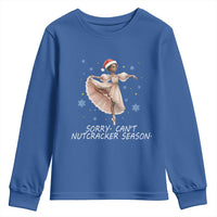 Black Nutcracker Ballet Christmas Youth Sweatshirt - Wonder Print Shop