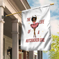 Black Nutcracker Garden Flag The Life Of A Ballet Girl - Wonder Print Shop