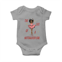 Black Nutcracker Baby Onesie The Life Of A Ballet Girl - Wonder Print Shop
