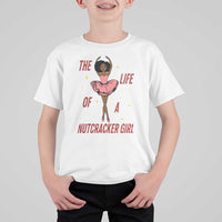 Black Nutcracker T Shirt For Kid The Life Of A Ballet Girl - Wonder Print Shop