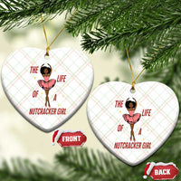 Black Nutcracker Ceramic Ornament The Life Of A Ballet Girl - Wonder Print Shop