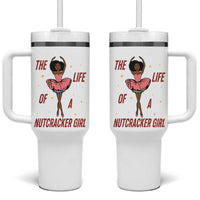 Black Nutcracker Tumbler With Handle The Life Of A Ballet Girl - Wonder Print Shop