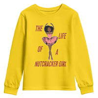 Black Nutcracker Youth Sweatshirt The Life Of A Ballet Girl - Wonder Print Shop