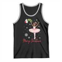 Black Nutcracker Ballet Tank Top Merry Christmas - Wonder Print Shop