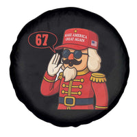 67 Six Seven Christmas Meme Spare Tire Cover Funny Nutcracker Make Xmas Great Again - Wonder Print Shop