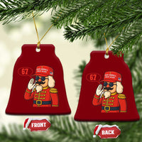67 Six Seven Christmas Meme Ceramic Ornament Funny Nutcracker Make Xmas Great Again - Wonder Print Shop