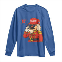 67 Six Seven Christmas Meme Long Sleeve Shirt Funny Nutcracker Make Xmas Great Again - Wonder Print Shop