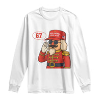 67 Six Seven Christmas Meme Long Sleeve Shirt Funny Nutcracker Make Xmas Great Again - Wonder Print Shop