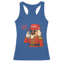 67 Six Seven Christmas Meme Racerback Tank Top Funny Nutcracker Make Xmas Great Again - Wonder Print Shop