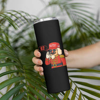 67 Six Seven Christmas Meme Skinny Tumbler Funny Nutcracker Make Xmas Great Again - Wonder Print Shop