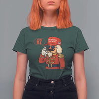 67 Six Seven Christmas Meme T Shirt For Women Funny Nutcracker Make Xmas Great Again - Wonder Print Shop