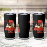 67 Six Seven Christmas Meme Tumbler Cup Funny Nutcracker Make Xmas Great Again - Wonder Print Shop