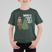 Black Nutcracker Christmas T Shirt For Kid Who Is Ready For A Nut - Wonder Print Shop