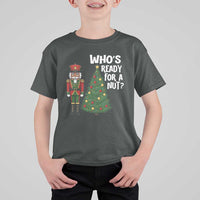 Black Nutcracker Christmas T Shirt For Kid Who Is Ready For A Nut - Wonder Print Shop