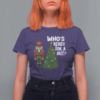 Black Nutcracker Christmas T Shirt For Women Who Is Ready For A Nut - Wonder Print Shop
