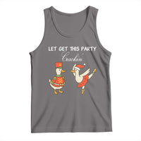 Funny Nutcracker Goose Christmas Tank Top Let Get This Party Crackin - Wonder Print Shop