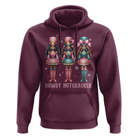 Howdy Nutcracker Cowgirl Christmas Western Country Hoodie - Wonder Print Shop