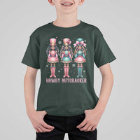 Howdy Nutcracker Cowgirl Christmas Western Country T Shirt For Kid - Wonder Print Shop