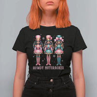 Howdy Nutcracker Cowgirl Christmas Western Country T Shirt For Women - Wonder Print Shop