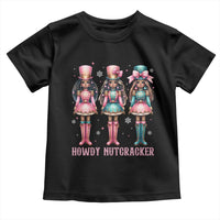 Howdy Nutcracker Cowgirl Christmas Western Country Toddler T Shirt - Wonder Print Shop
