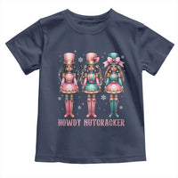 Howdy Nutcracker Cowgirl Christmas Western Country Toddler T Shirt - Wonder Print Shop