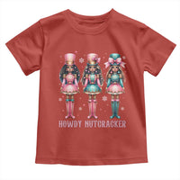 Howdy Nutcracker Cowgirl Christmas Western Country Toddler T Shirt - Wonder Print Shop