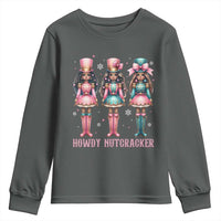 Howdy Nutcracker Cowgirl Christmas Western Country Youth Sweatshirt - Wonder Print Shop