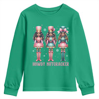 Howdy Nutcracker Cowgirl Christmas Western Country Youth Sweatshirt - Wonder Print Shop