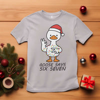 67 Six Seven Chirtsmas Meme T Shirt Funny Silly Goose - Wonder Print Shop