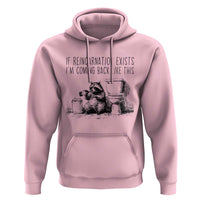 Funny Drunk Raccoon Hoodie Trashed Panda Meme - Wonder Print Shop