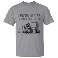 Funny Drunk Raccoon T Shirt Trashed Panda Meme - Wonder Print Shop