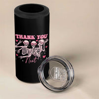 Funny Skeleton Anti Valentines 4 in 1 Can Cooler Tumbler - Wonder Print Shop