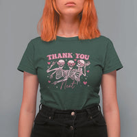 Funny Skeleton Anti Valentines T Shirt For Women - Wonder Print Shop